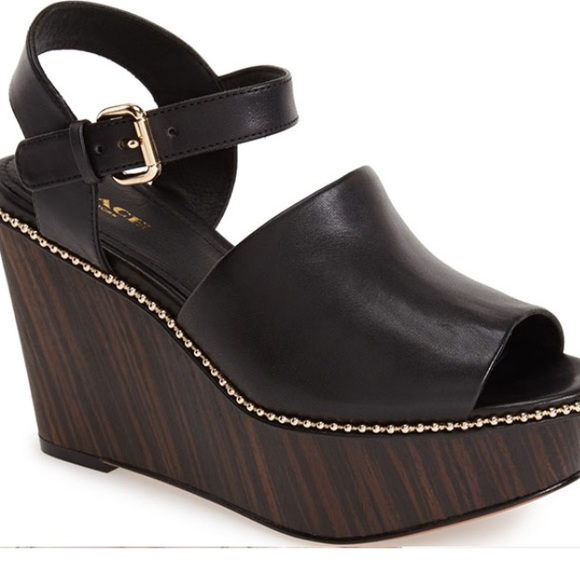 Coach Shoes - Coach platform shoe.